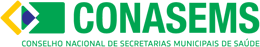 Logotipo do Conselho Nacional de Secretarias Municipais de Saúde (Conasems)